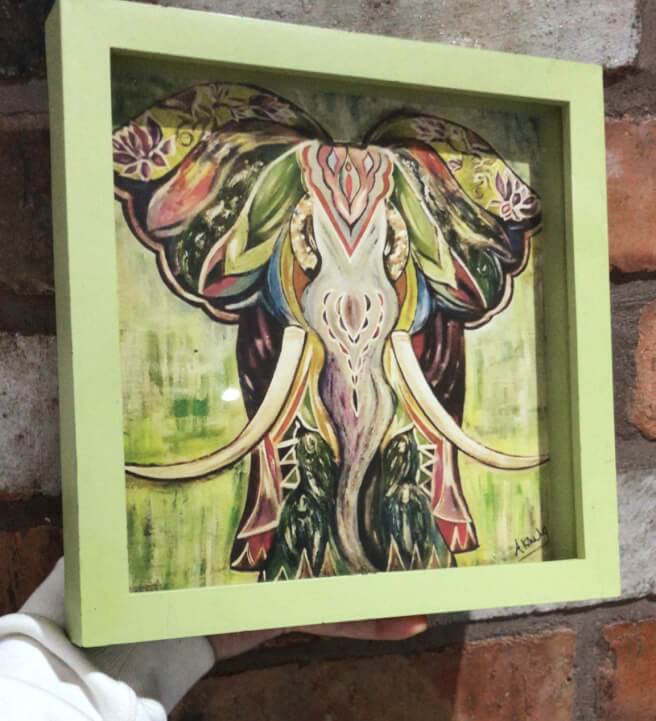Chai and Paint Class - Learn to Paint an Indian Elephant