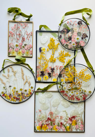 Dried Pressed Flower Frame Workshop