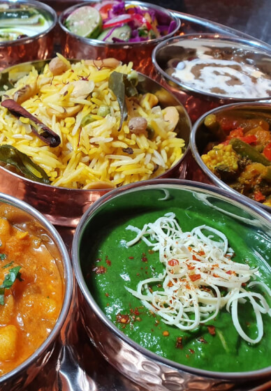 Indian Vegan Thali Cooking Class