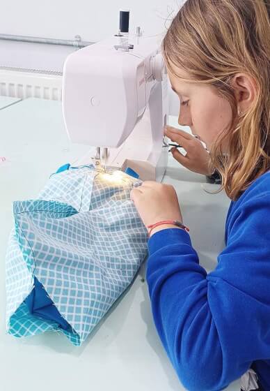 Kids' Machine Sewing Course