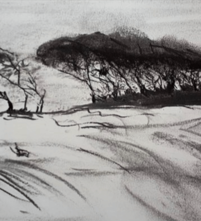 Learn to Draw a Simple Landscape