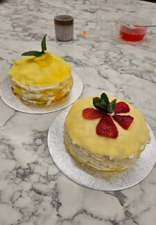 Oriental Dessert Class - Mille-feuille Crepe Cake