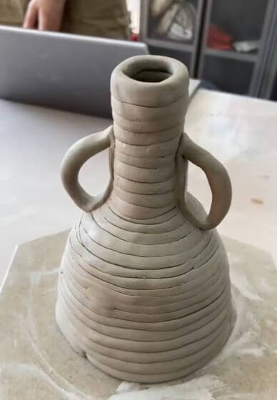 Coil Building Bud Vase Workshop