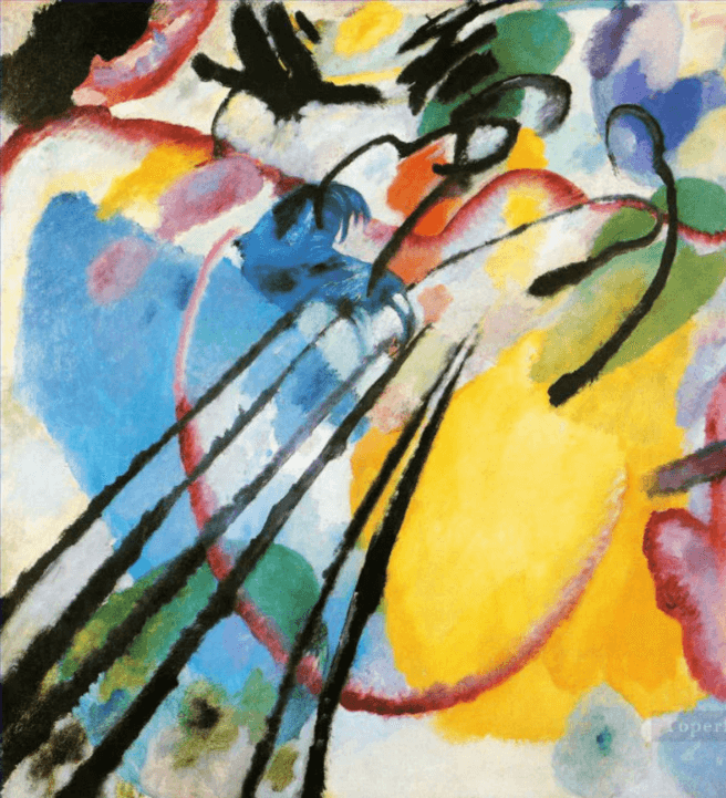 Sip and Paint Class: Improvisation by Vasily Kandinsky