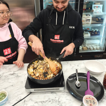 Create the spicy topping