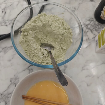 Prepare Matcha Basque first