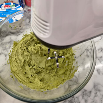 Make the Matcha cream filling then