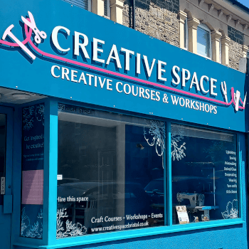 Creative Space Bristol, textiles teacher