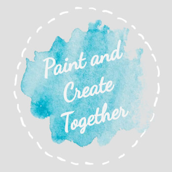 Paint and Create Together, painting teacher